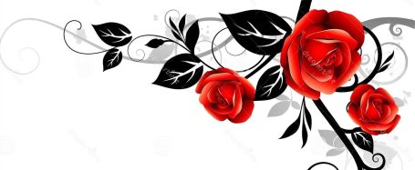 Rote Rosenranke